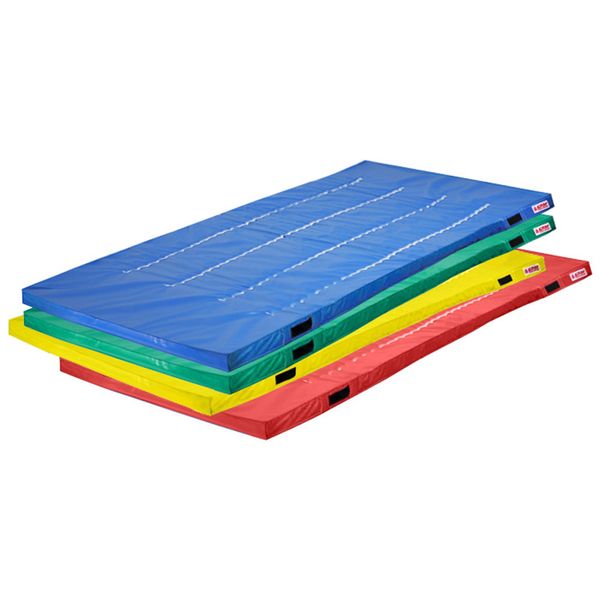 Star Gymnastics Mat 90X120cmX6cm Judo Roll School Supplies, Blue