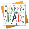 Pom Pom Happy Birthday Dad Greeting Card