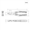 ENGINEER PZ-75 Multi-Function Combi Pliers with Integrated Cable Shears Jaws, Damaged Screw Extractor Jaws + Crimping Capability
