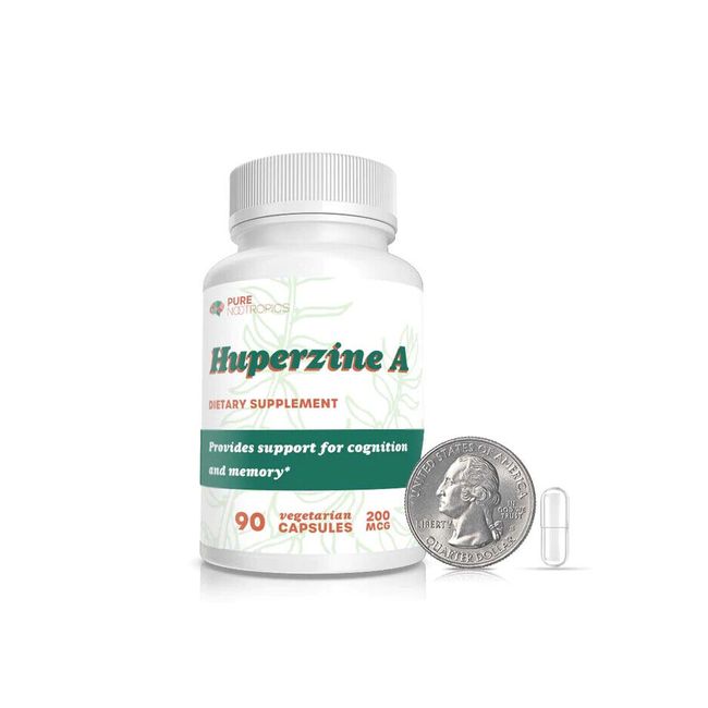 Huperzine A 200mcg 90 Capsules Memory Supplement | 3rd Party Tested