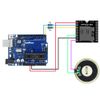 KeeYees DFPlayer Mini MP3 Player Module, Mini Audio Module, Sound Source Playback Module + Magnetic Speaker with Built-in Magnet, 8 Ohm, 2W Metal Shell