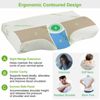 Memory Foam Pillow Neck Pillow Bamboo Side Sleeper Pillow for Neck & Shoulder