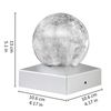 Solar Post Lights - Outdoor Post Cap Light for Fence Deck or Patio Garden Decoration Solar Powered Caps, LED Lighting, Lamp Fits 4x4 in - Warm White 4 Pack
