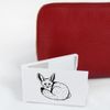 Azeeda 'Fennec Fox' Compact/Travel/Pocket Makeup Mirror (CM00013754)