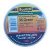 ￼ scotch, professional grade vinyl electrical tape Green