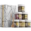 Epsom Bath Salts Gift Set, Relaxing Spa Salt with Essential Oils, Bubble Bath Soaks - Lavender, Eucalyptus Spearmint, Lemon Basil, Coconut, Tea Tree, Honey Almond Epsom Salt, Self Care Gifts for Women