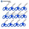 12 Pairs Trauma Shears Bandage Scissors 7 1/4" Blue