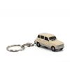 Z Models Novelty.R'ENAUL'T-4 cream keyring Car key chain diecast model