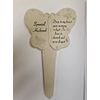 Memorial Stake Husband Butterfly Design Approx 8.5 inches