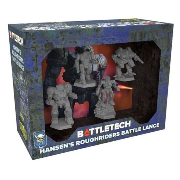Battletech Hansen's Roughriders Battle Lance Mech Pack Mercenaries Penetrator