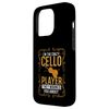 iPhone 15 Pro Cello Instrument Funny Playing Musical Lesson Case