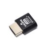 EVanlak HDMI Headless (High Rate240) HDMI Dummy Plug, Headless Ghost, Display Emulator, Black, 1 Piece