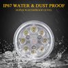 4x 4.5" 20W Round LED Conversion Headlight Bulb Hi/Low Sealed Beam Head Lamps