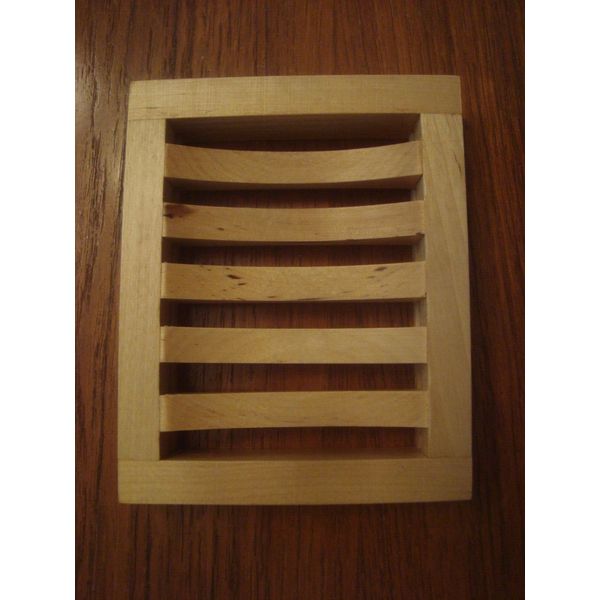 IKEA MOLGER Wood Soap Holder Soap Dish x 1 Solid Birch Molger Bathroom Kitchen