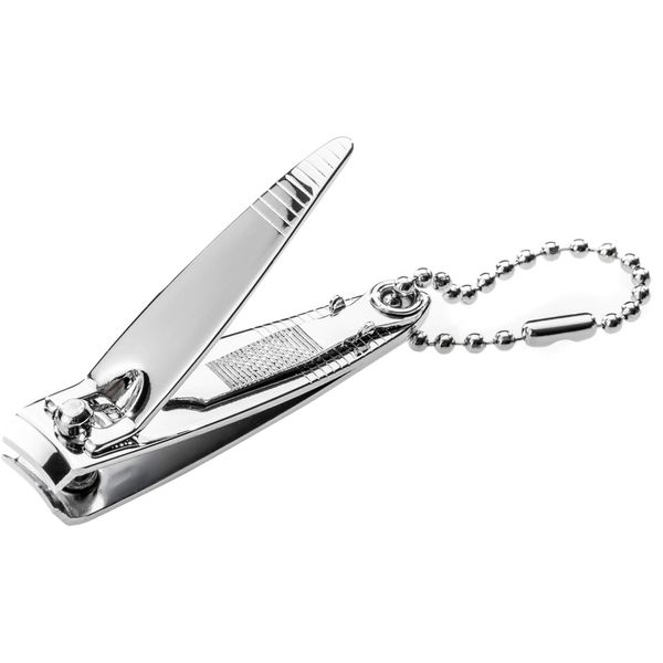 REMOS Nail Clipper with Chain and Integrated File - for Shortening Nails