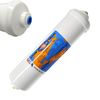 Omnipure K5533-KK Inline GAC 10" x 2.5" Postfilter 3/8"QC (3 pack)