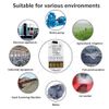 Bordhap 433MHZ Wireless Remote Switch AC 110V/120V/220V/ 30A 1CH Relay RF Remote Control Light Switches for Pump Security System