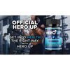 (5 Pack) Hero Up for Men Advanced Max Formula Vitamin Supplement 300 Capsules