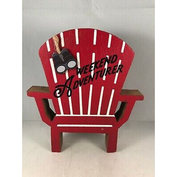 Weekend Adventurer Word Block Adirondack Chair Heather Myers Jo-Ann Stores