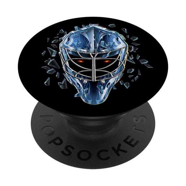 Hockey Goalkeeper Mask PopSockets with Interchangeable PopGrip