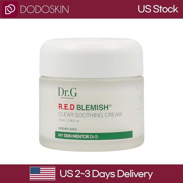 US CA SELLER Dr.G Red Blemish Clear Soothing Cream 70ml RECEIVE IN 2-3 DAYS!