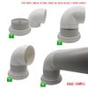 Kair Plastic Round Ceiling Vent 100mm - 4 inch Diffuser/Extract Valve with Retaining Ring