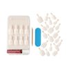 Kiss Salon Acrylic Nude French Nails - 28 Nails, Cashmere beige