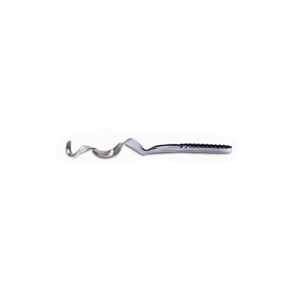 Culprit C1010-01 10-in. Worm, 10Ct Bag Black Shad