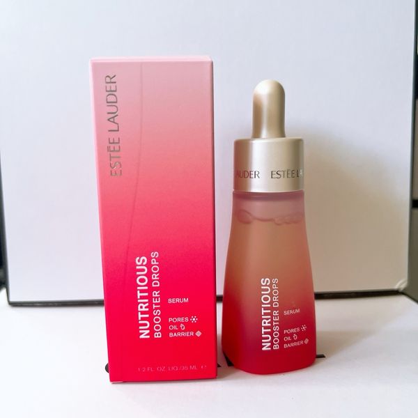 Estee Lauder Nutritious Booster Drops Serum - 1.2 Oz. / 35mL NIB
