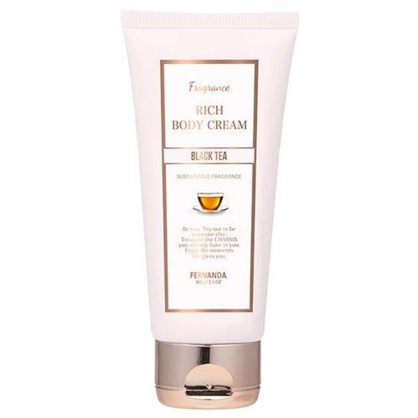 FERNANDA Rich Body Cream 100g Black Tea<br> Black Tea x Bergamot x Leafy Green Body Care