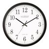 La Crosse Technology Wall Clock, Plastic, 14-inch Dia. (WT-3143A) (WT-3143A-INT)
