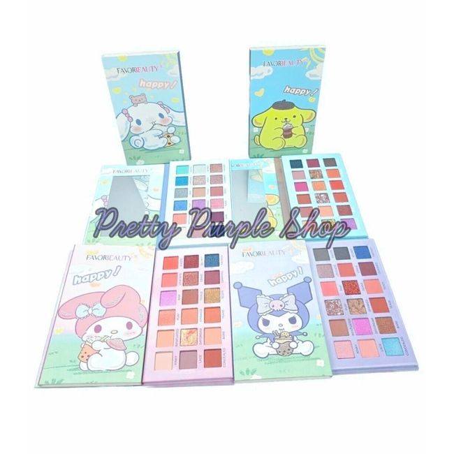 NEW Sanrio Shadow Palette Four pcs