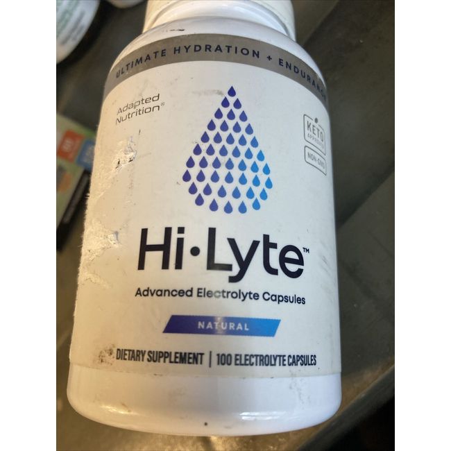 Hi-Lyte Electrolyte Replacement Capsules | Rapid Rehydration Supplement | Vegan