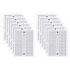 PATIKIL 12pcs Mini Breadboard, Solderless Breadboard Small Breadboard 170 Tie Points Prototype PCB Bread Board Electronics Kit Self Adhesive Plates, SYB-170, White