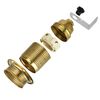 REV Ritter Holder E27 Metal with Brass Angle