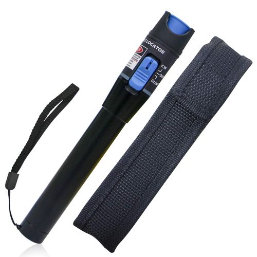 Sutekus Fiber Optic Checker, Fault Diagnosis, Red Visible Light Source, Tester, Cable Checker, Measuring Distance (1.2 miles (5 km)