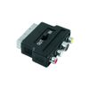 Hama 122238 SCART RCA + S-VHS Black video cable adapter