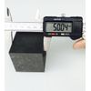 OTOOLWORLD 99.9% Purity Graphite Ingot Block EDM Square Graphite Plate Milling Surface (50x50x50MM)