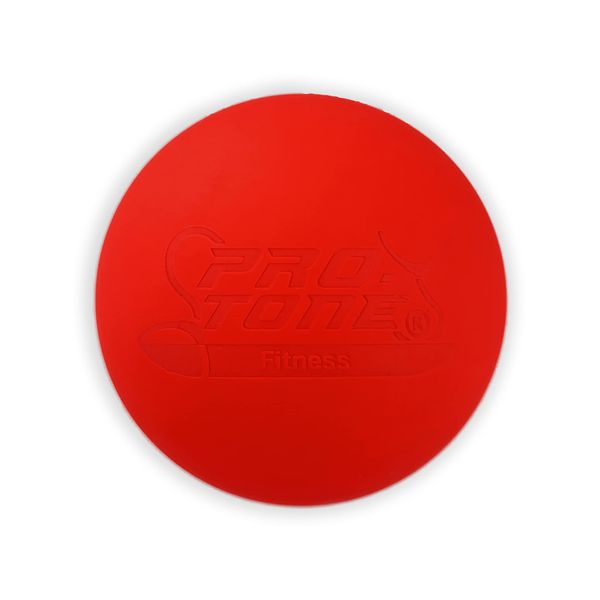 PROTONE lacrosse ball/massage ball for trigger point massage/rehab/physiotherapy (Red)