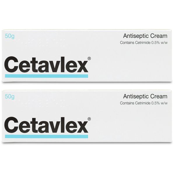 Cetavlex Antiseptic Cream 50g - Pack of 2