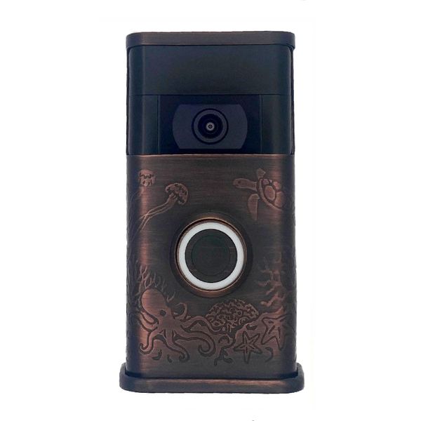 Coastal Video Doorbell Cover (Ring 2nd Generation Compatible) (Oiled Bronze)