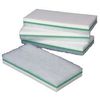 Melamine Utility Scrub Pad, White, 9"L, PK6