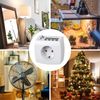 HBN Digital Timer Weekly Timer Socket, LCD Display Programmable Timer Socket, 8 Configurable Switching Programmes, 16 A/3680 W, 1 Pack