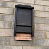Black Wooden Bat Nesting Roosting Box