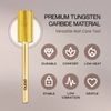 Professional Gold Large Barrel Nail Drill Bit Extra Fine Grit