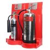 Single Red Modular Fire Extinguisher Stand