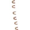 POFET 10pcs Bowstring Nocks Buckle Clips Nocking Point For Archery Hunting