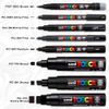 Posca Markers 12 Count Extra Fine Tip Non Toxic Water Based Paint Pens