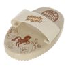 Magic Brush Plastic Curry Comb 16 x 11 cm, Water Lily