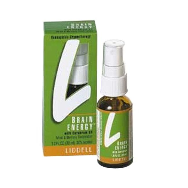 Liddell Homeopathic Brain Energy Spray, 1 Ounce